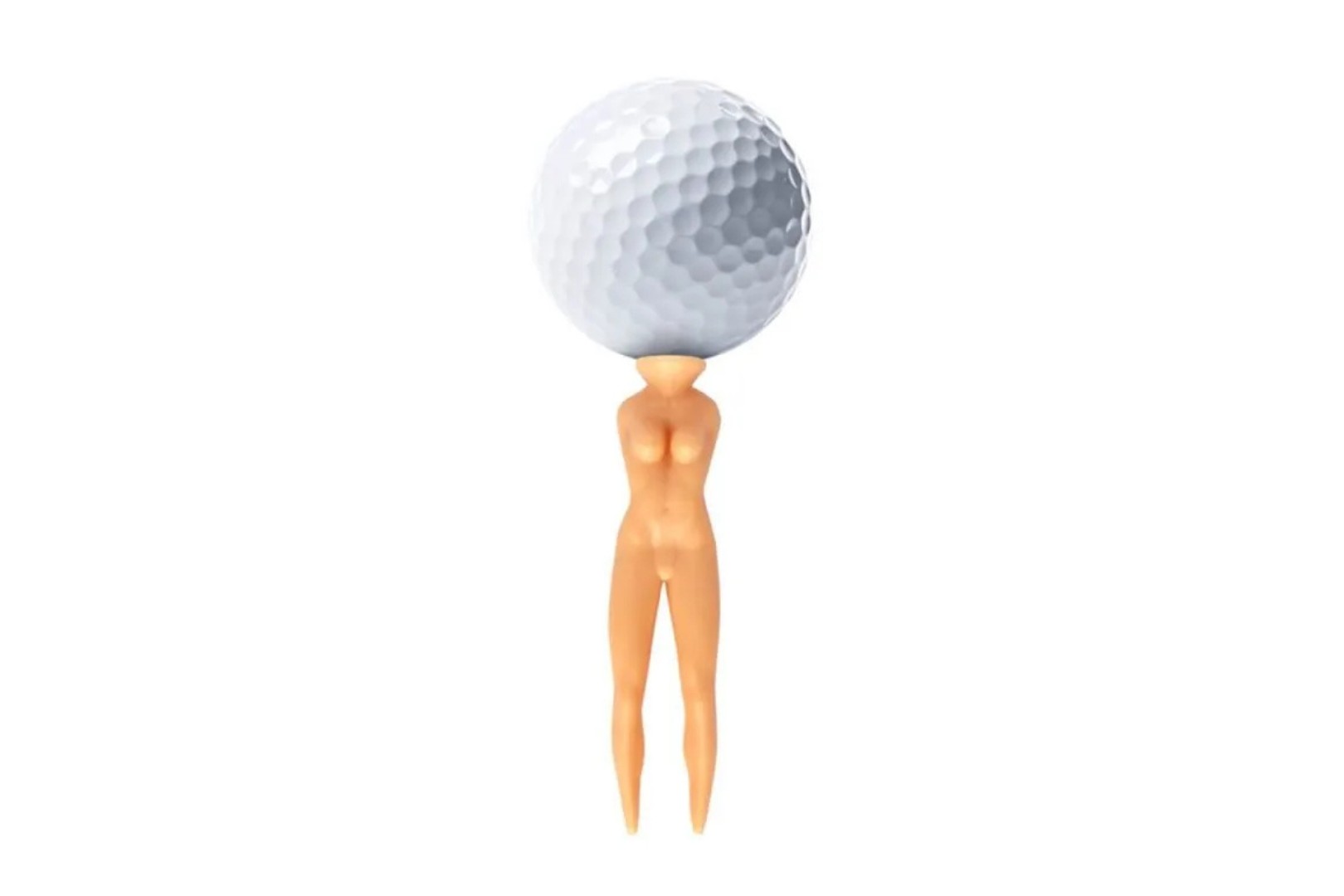 Golfový míček na trávě