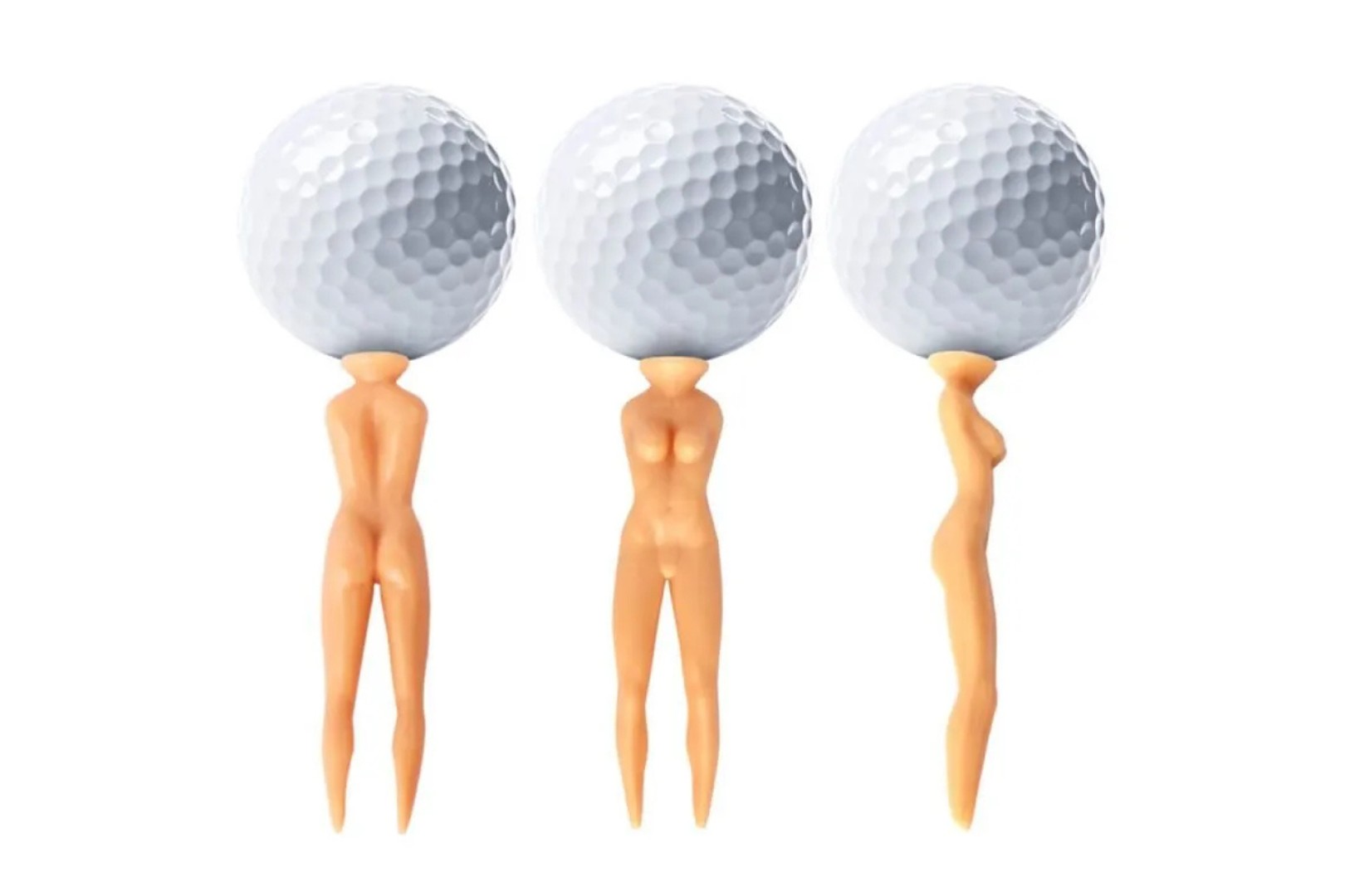 Golfový míček v ruce