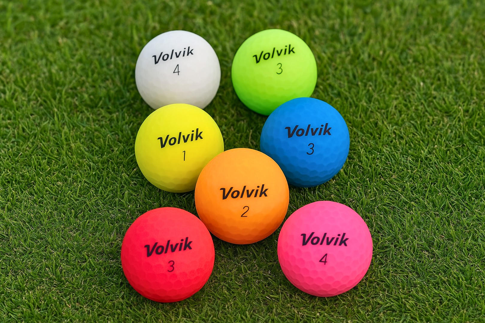 Golfový míček v ruce