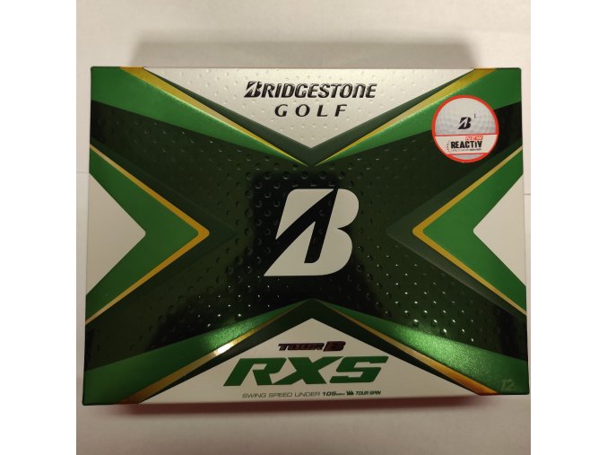 Golfové míčky Bridgestone Tour BRXS 3ks NOVÉ