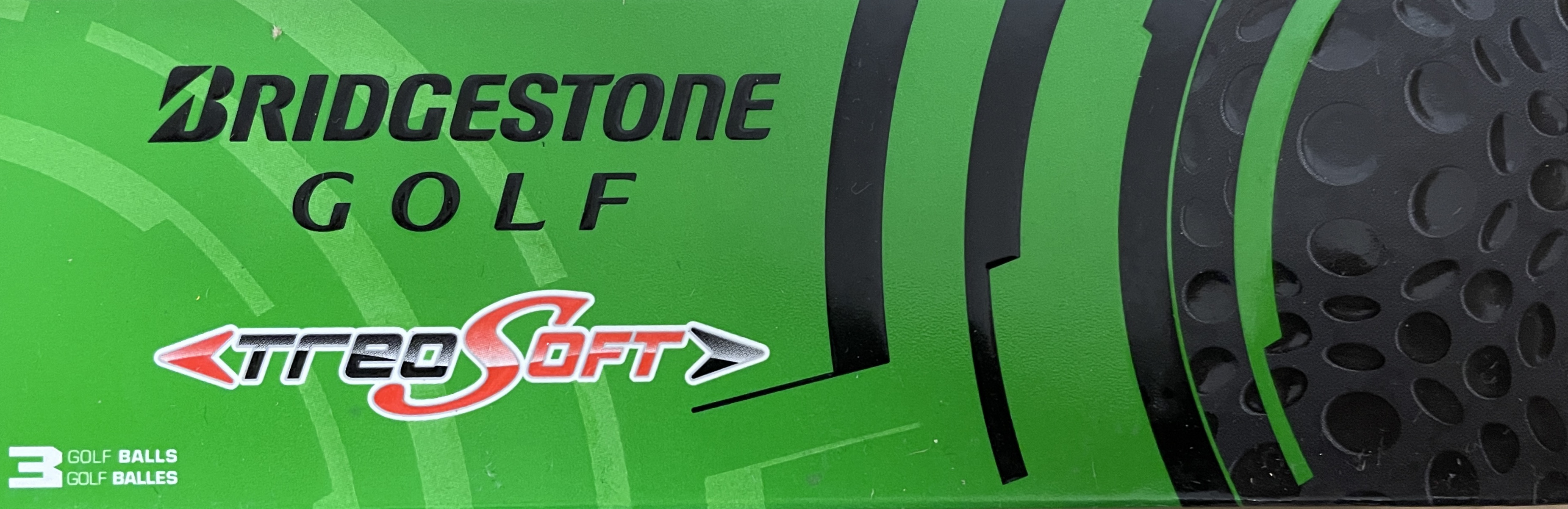 Golfové míčky Bridgestone TreoSoft 3 ks