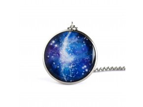 vesmír náhrdelník