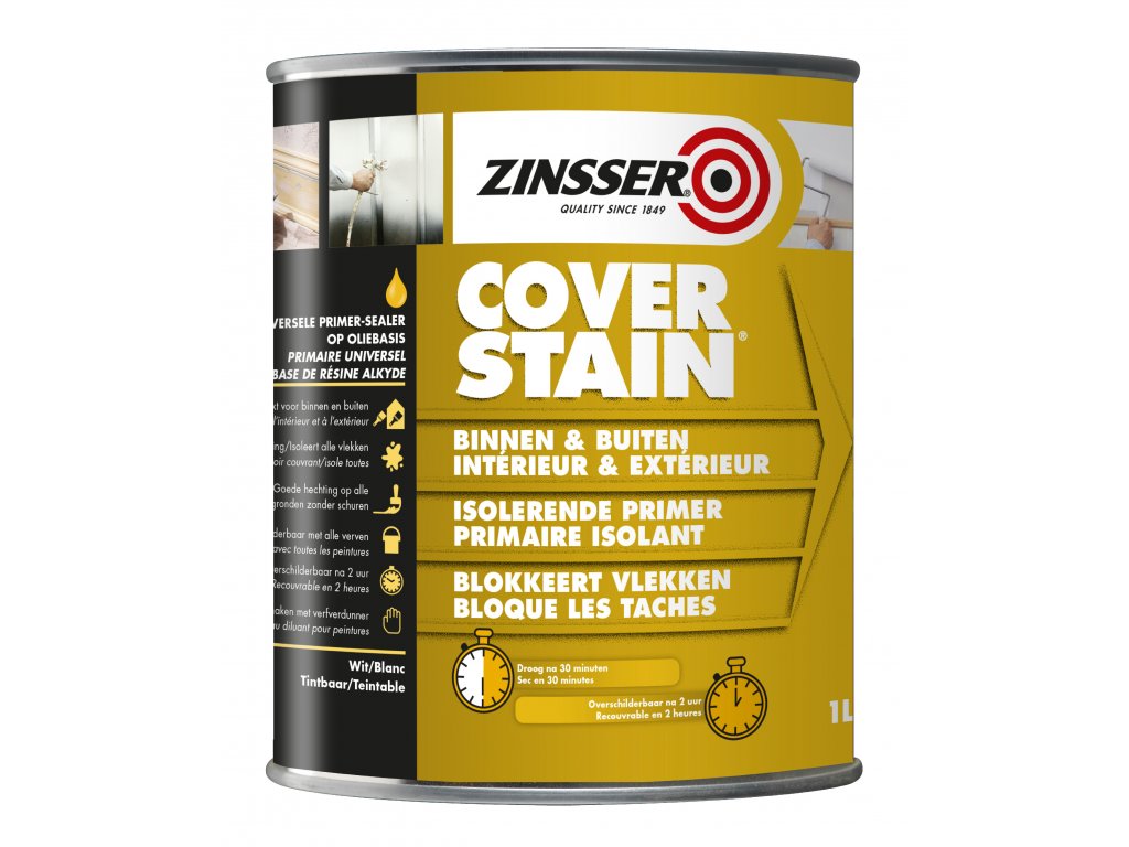 Základní, plnící, izolační a kotvící nátěr Zinsser Cover Stain
