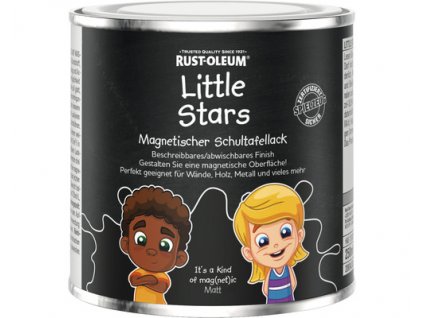 Magnetická tabulová barva do dětského pokoje Rust Oleum Little Stars Magnetic Chalkboard Paint