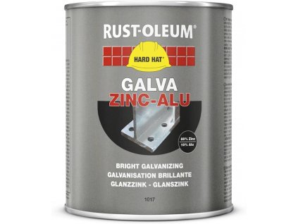 Zinková barva s částicemi hliníku Rust-Oleum HARD HAT® GALVA ZINC ALU 1 kg