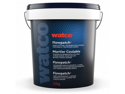 Opravná malta pro vyplňování otvorů a děr v betonu WATCO Flowpatch / 10 kg