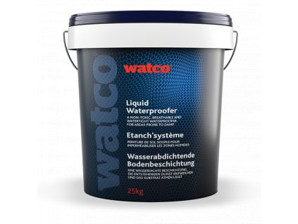 Tekutá hydroizolace podlah a bazénů WATCO Liquid Waterproofer bílá / 25 KG