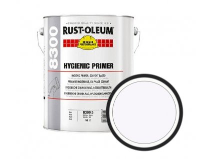 Bílý protiplísňový hygienický základní nátěr na stěny a stropy Rust-Oleum 8399 Hygienic Primer