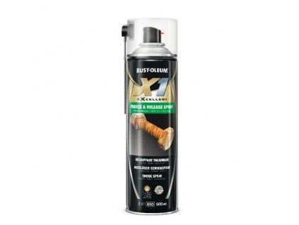 Sprej na uvolnění rzi, šroubů a spojů Rust-Oleum X1 eXcellent Freeze & Release Shock Spray / 500 ml