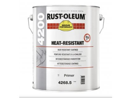 Antikorozní tepelně odolný základový nátěr Rust-Oleum 4268 Heat-Resistant Primer / 5 L