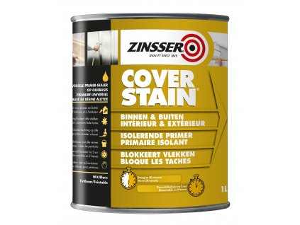 Univerzální základní nátěr pro povrchy poškozené kouřem ohněm nebo vodou Zinsser Cover Stain