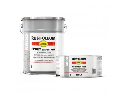 Silnovrstvá epoxidová barva na podlahy Rust-Oleum 5500 SOLVENT-FREE EPOXY