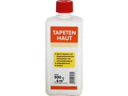 Bezbarvý ochranný omyvatelný nátěr na tapety Wilckens Tapetenhaut 500 ml