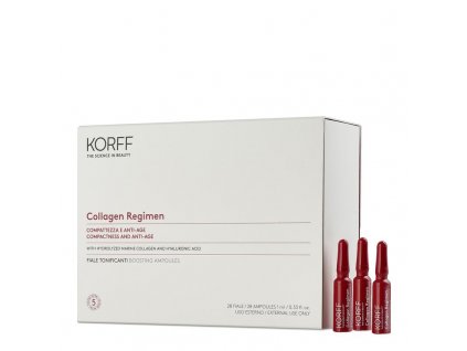 Korff Collagen regimen Tonifikační ampule s kolagenem 28 ks
