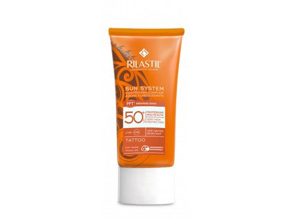 Rilastil Sun system tatoo Krém na hydrataci a ochranu tetování spf 50+ 40 ml