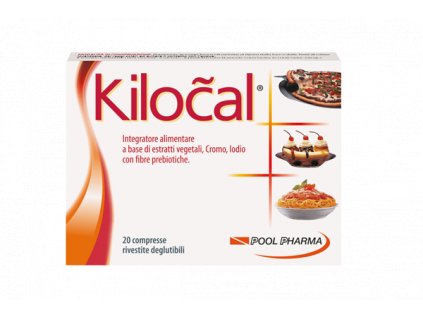 Pool Pharma Kilocal Tablety po jídle, které vám pomohou zůstat štíhlí 20 tablet