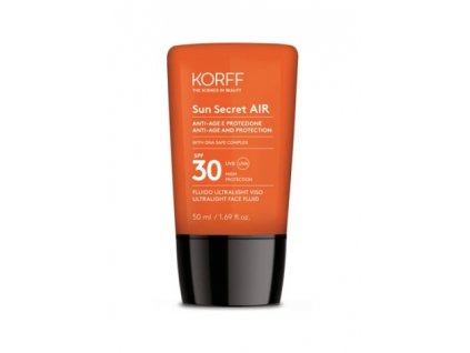 Korff Sun Secret Ochranný ultra lehký fluid spf 30 50 ml