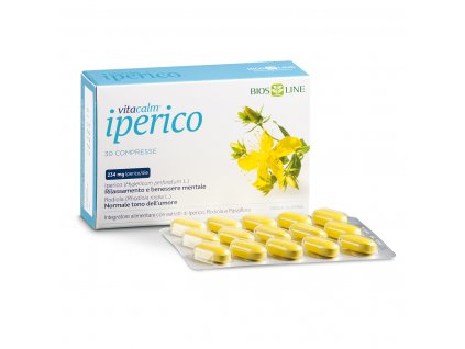 Biosline Vitacalm iperico Duševní relaxace a pohoda 30 tbl.