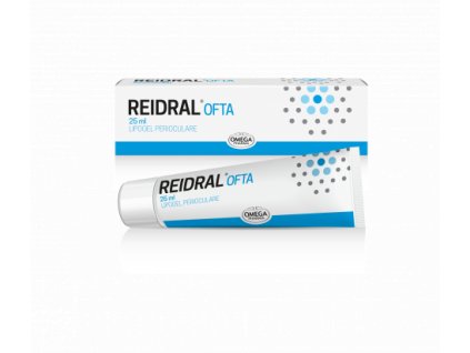 Omega Pharma Reidral ofta Lipogel zklidňující účinek pro oční okolí 25 ml