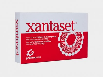 Pharmaguida Xantaset Vitamín C podpora normální fukce cév 30 tablet