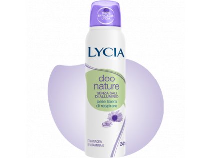 Lycia Deo sprej Deodorant s plynem deo nature 150 ml