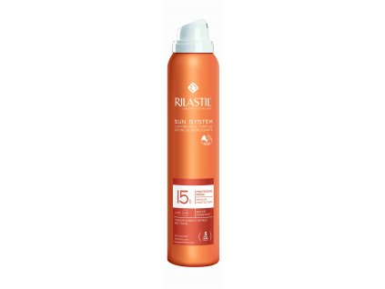 Rilastil Sun system Transparentní sprej na opalování spf 15 200 ml