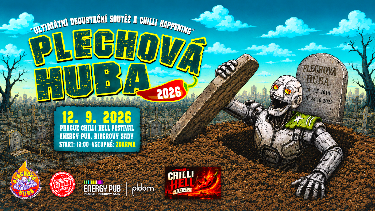 Plechová huba 2026