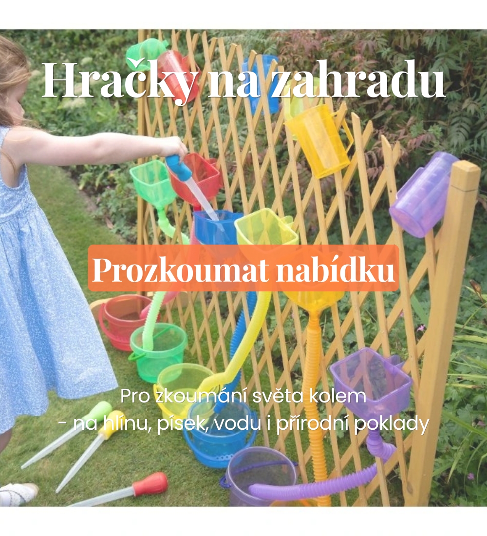 💧 Pro venkovní zkoumání - na hlínu, písek, vodu i přírodní poklady 🔎🌿