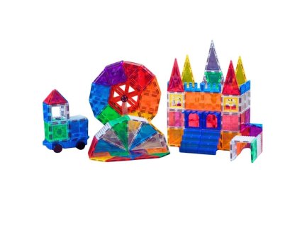 Magnetická stavebnice Lunapark – hrad, auto a atrakce