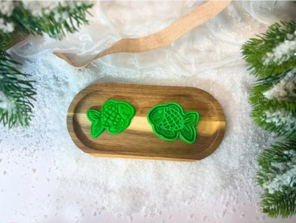 Vykrajovátko kapr pro modelínu a smyslové hraní