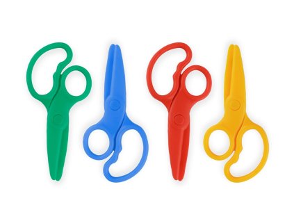 Bezpečné nůžky JOVI na modelování modelíny pro děti