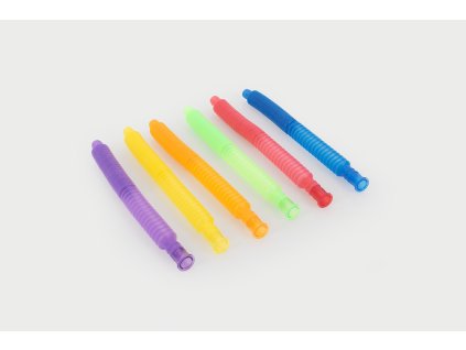Barevné flexibilní tuby TickiT v šesti barvách