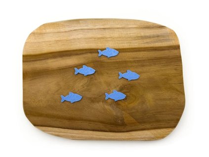 Miniatury rybiček pro krmíky a smyslové hraní