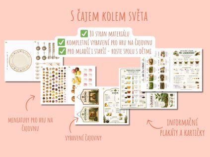 Montessori čajový set pro děti PDF