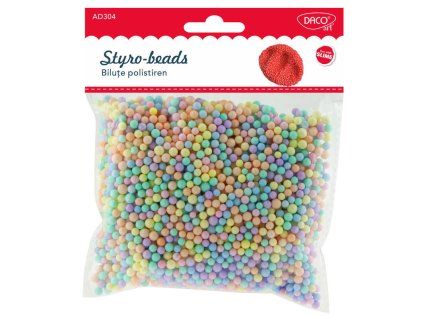 Polystyrenové kuličky pro sensory play děti