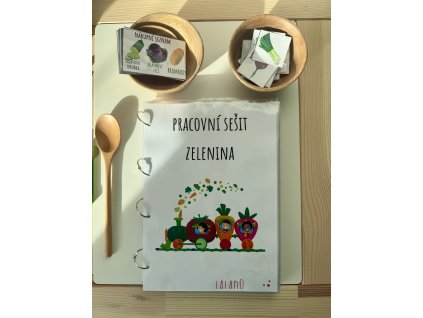 pracovní listy zelenina pro děti