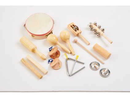 TickiT Percussion Set – 16dílná sada hudebních nástrojů