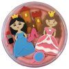 měkká voňavá modelína s princeznami a hradem