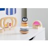Montessori dřevěná skládací věž s tučňákem PolarB