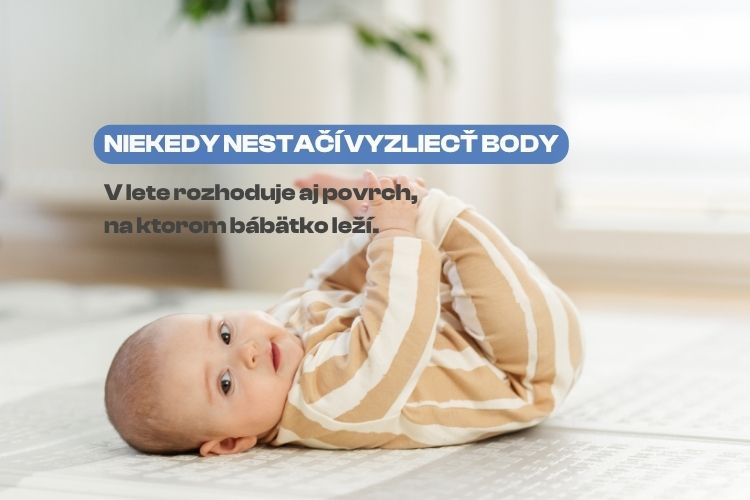 Prečo má tvoje bábätko potničky, aj keď je naľahko?