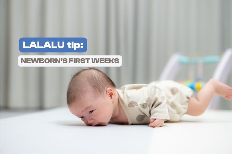 Newborn’s First Weeks: Reflexes, Senses, Tummy Time & Red Flags