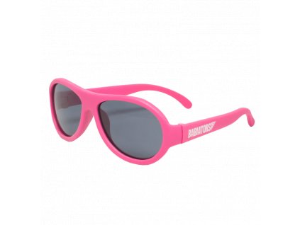 Kindersonnenbrille Babiators Aviator – Popstar Pink (0-2Y)