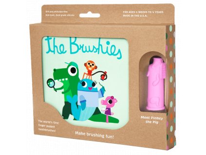 Brushie Pinkey + Das Brushies-Buch