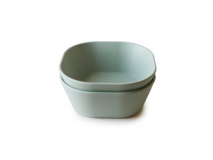 Mushie Dinner Bowl Sage (2pcs)