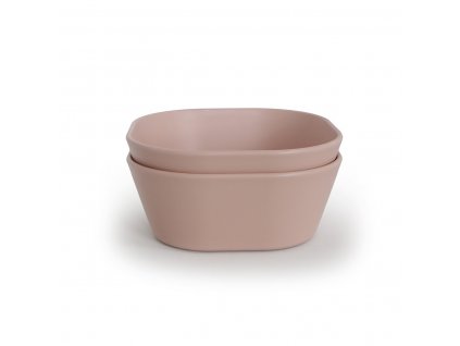 Mushie Dinner Bowl Blush (2pcs)