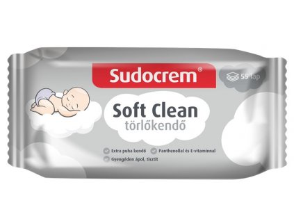 sudocrem soft clean 55 pcs vlhcene utierky