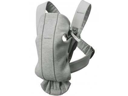 BABYBJÖRN Nosič Mini, Light Grey 3D Jersey