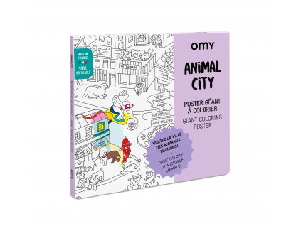 POS77 ANIMAL CITY PACK BLANC