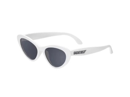babiators original cat eye wicked white ages 0 2 image 2
