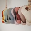 Mushie Silicone Bib Rainbows